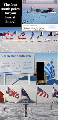 South poles