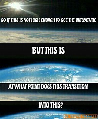 Earth's curvature