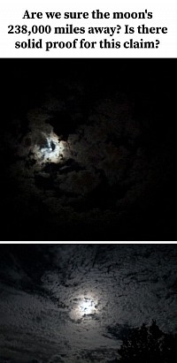Moon distance