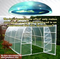 Earth IS the greenhouse effect.