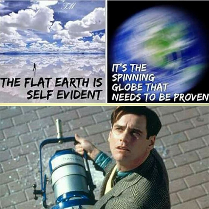 Flat earth is observable and provable whereas the globe needs you to accept someone's word for it.